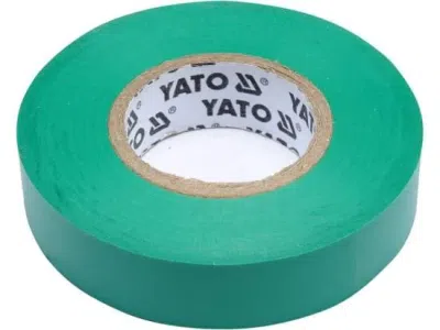 YATO Izolační páska elektrikářská PVC 15mm / 20m zelená YT-81595