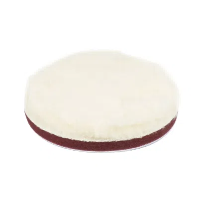 Vlněný leštící kotouč měkký měkký se suchým zipem 125 mm AMiO-03704