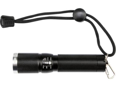 Svítilna kapesní voděodolná IP64, fce ZOOM, 110lm, 1xAA, 100x25mm YATO YT-08571