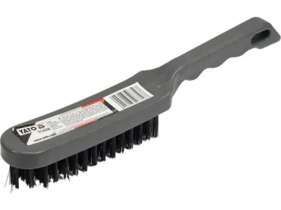 Kartáč drátěný ruční 6 řad plast YATO YT-6356