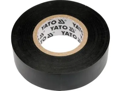 Páska izolační 19 x 0,13 mm x 20 m černá YATO YT-8165