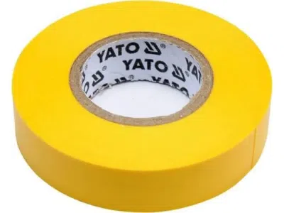 Izolační páska elektrikářská PVC 15mm / 20m žlutá YATO YT-81594