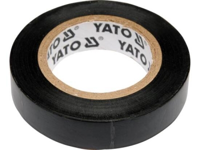 Páska izolační 12 x 0,13 mm x 10 m černá YATO YT-8152