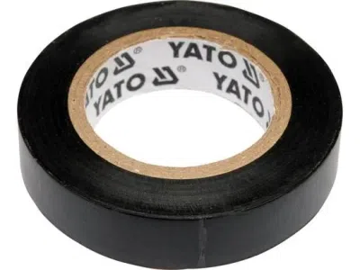 Páska izolační 12 x 0,13 mm x 10 m černá YATO YT-8152