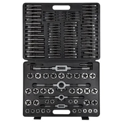 Zápustky a závitníky 110 prvků 11-915 NEO TOOLS