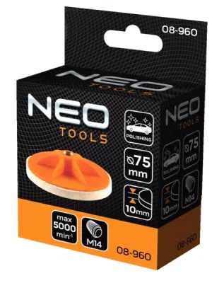 Leštící plsť 75 x 10 mm, M14 08-960 NEO TOOLS