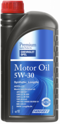 Fanfaro Opel/Chevrolet 6717 5W-30 1L
