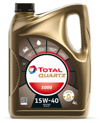 Total Quartz 5000 15W-40 4L