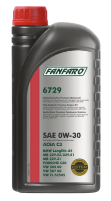 FANFARO for VW Skoda Seat 0W-30 1L