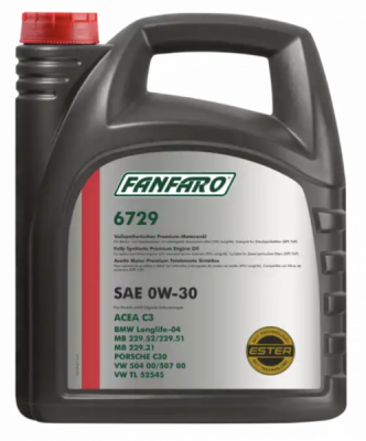FANFARO for VW Skoda Seat 0W-30 5L