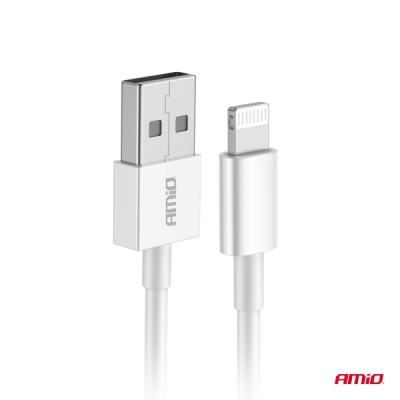 USB-A nabíjecí kabel - LIGHTNING IPHONE 2A 100cm FullLINK AMIO-03895