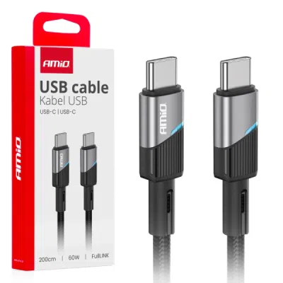 USB-C - USB-C nabíjecí kabel 60W 200cm FullLINK AMIO-03927