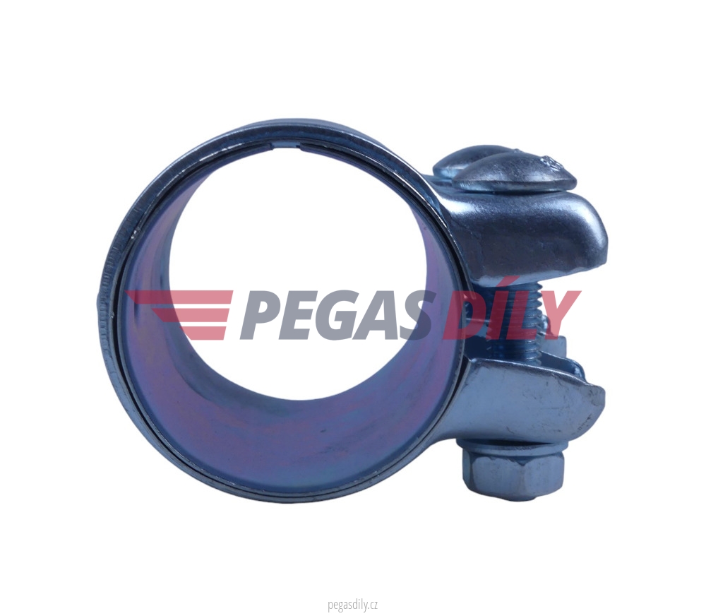 Spona výfuku, dvojitá trubková, průměr 55 mm — PegasDíly.cz