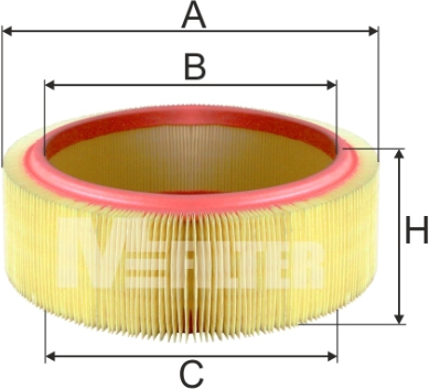 FILTRU AER MFILTER