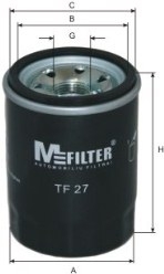 FILTRU COMBUSTIBIL MFILTER