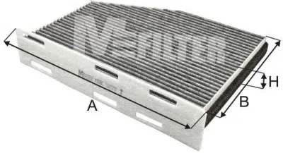 FILTRU HABITACLU MFILTER