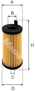 FILTRU ULEI MFILTER