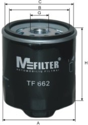 FILTRU ULEI MFILTER