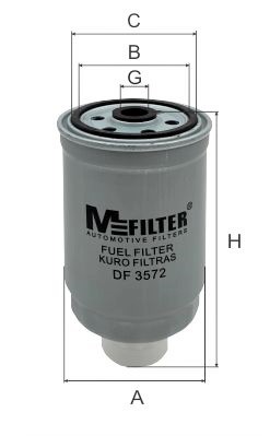 FILTRU COMBUSTIBIL MFILTER