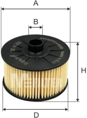 FILTRU ULEI MFILTER