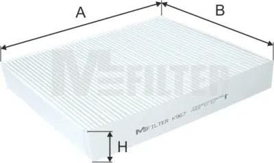 FILTRU HABITACLU MFILTER