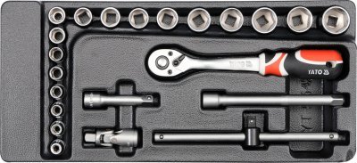 Hylsysarja 3/8" / YT-5542