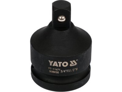 Voimahylsy, adapteri 3/4" -> 1/2" / YT-11671