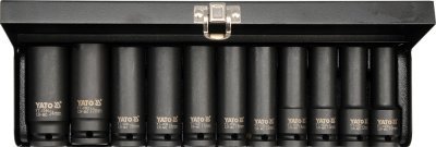 Voimahylsysarja 1/2" 10-24mm / YT-1054