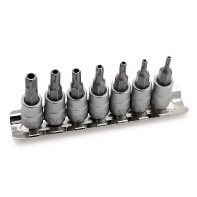 Tähtihylsysarja 1/4", telineellä / YT-0461