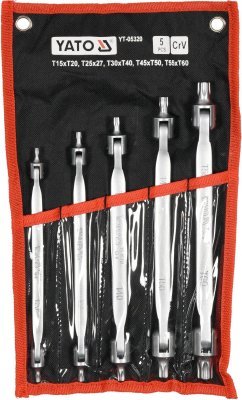 Torx sarja, 5 osainen / YT-05320