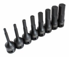 ASTA 1/2" HEX-Voimahylsysarja 8kpl - A-1MHEX8