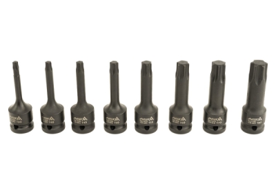 ASTA TORX-Voimahylsysarja 1/2" 8kpl - A-1MTORX8