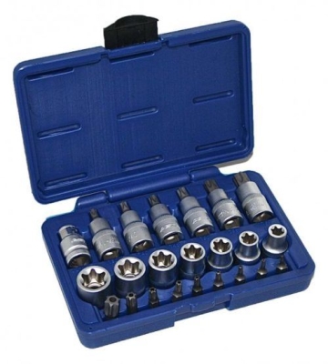 ASTA TX SET-23 1/2" Torx-hylsysarja 23kpl