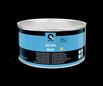 Q-REFINISH MULTI KITTI, BEIGE 1,8KG (SISÄLTÄÄ KOVETTAJAN)