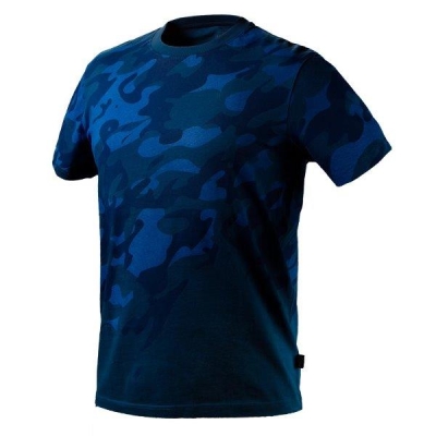 NEO Tools 81-603-XXL Camo T-Paita sininen, XXL