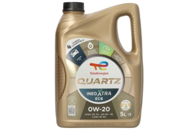 Moottoriöljy TOTAL QUARTZ INEO Xtra 0w20 EC6, 5 litraa