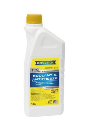 Jäähdytinneste RAVENOL TTC C11, valmis, 1,5 litraa
