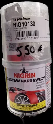 NIGRIN Lasikuitukorjaus setti NIG10130