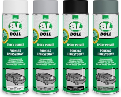 BOLL 00140142 Epoksipohjamaali spray 500ml, valkoinen
