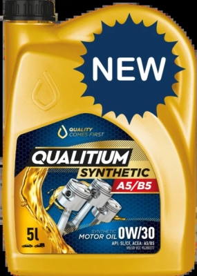 QUALITIUM SYNTHETIC A5/B5 0W/30 5L