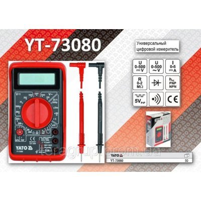 Yleismittari YATO 73080