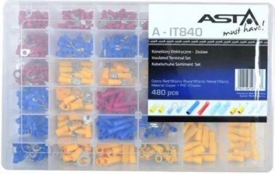 Eristetty liitinsarja 480 osaa, A-IT480