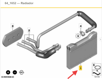 Radiador de calefacción NISSENS 70528 — My Online Shop