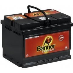 Autobaterie 45AH, 400A, PRAVÁ BANNER STARTING BULL 210X175X190