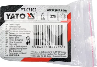 Yato 4-čelisťová hlavice pro mazací stroj YT-07102