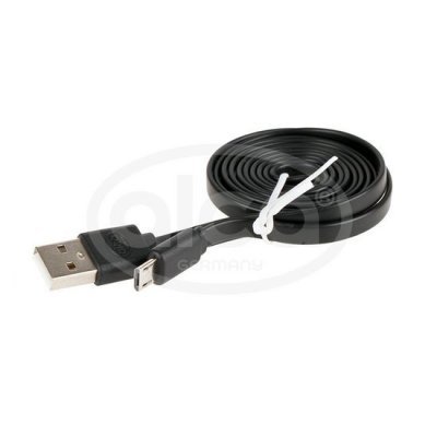 Kabel Micro USB + USB 2.0, 1m, černý