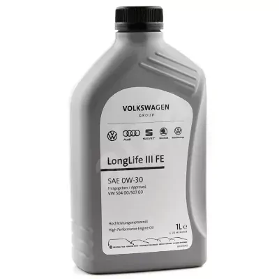 Motorový olej originál Škoda/VW 0W30 1L LLIII FE 504.00 507.00