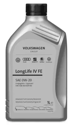 Motorový olej originální Škoda/VW 0W20 1L LL04 FE 508.00 509.00