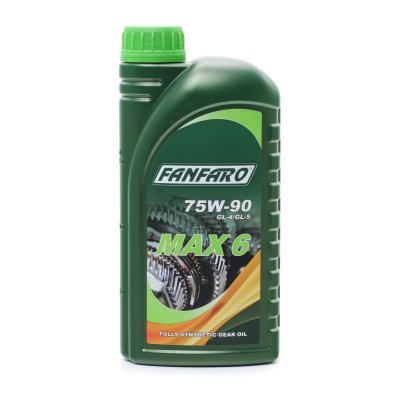 Převodový olej FANFARO 75W90 1L GL4/GL5 SYNTHETIC / MAN 342 M1/M2/M3