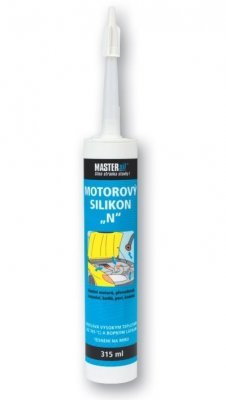 Motorový silikon "N" šedý 315ml